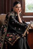 CROSS STITCH - 3PC DHANAK EMBROIDERED SHIRT WITH DHANAK EMBROIDERED SHAWL AND TROUSER