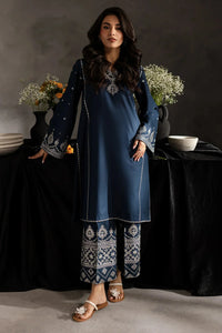 BATIK - 2PC LAWN SEQUIN EMBROIDERED SHIRT AND EMBROIDERED TROUSER - HZG2131