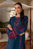 BATIK - 2PC DHANAK EMBROIDERED SHIRT AND EMBROIDERED TROUSER - HZG2033