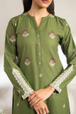 CROSS STITCH - 2PC DHANAK EMBROIDERED SHIRT WITH TROUSER -