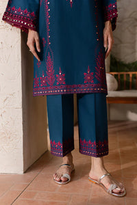 BATIK - 2PC DHANAK EMBROIDERED SHIRT AND EMBROIDERED TROUSER - HZG2033