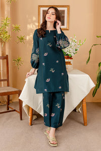 BATIK - 2PC LAWN EMBROIDERED SHIRT WITH LAWN EMBROIDERED TROUSER - HZG1738