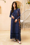 AZURE - 3PC LAWN EMBROIDERED SHIRT WITH MANAAR PRINTED DUPATTA AND TROUSER - HZG2121