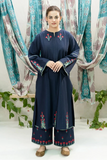 URGE - 2PC DHANAK EMBROIDERED SHIRT AND EMBROIDERED TROUSER - HZG2020